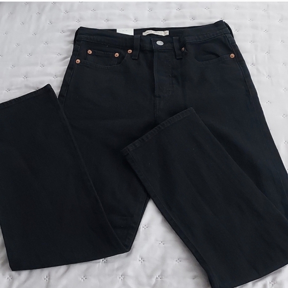 Levi's Wedgie Straight Black Sprout - Picture 5 of 13